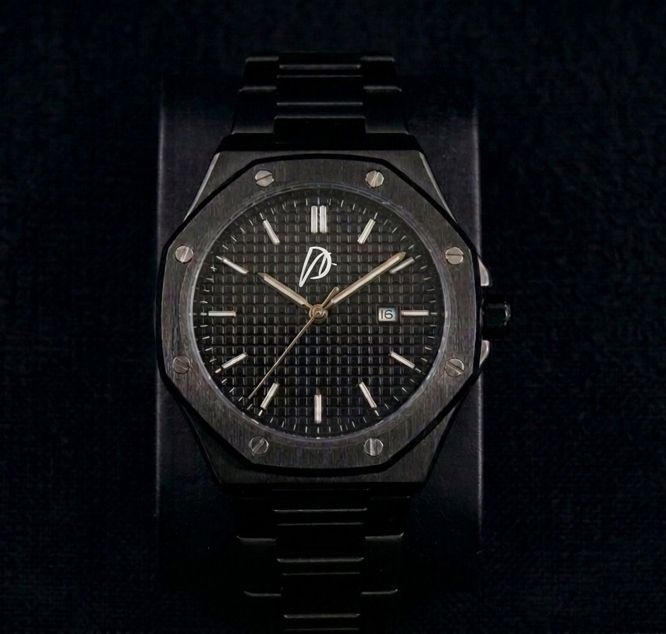 The Phantom — Black Steel Black Dial